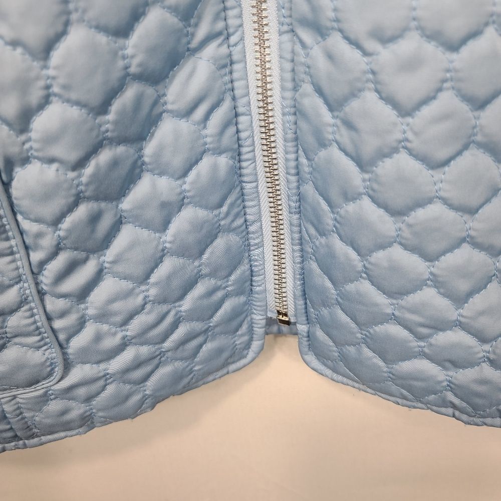 MARCELLE RENEE ACTIVE Baby Blue Puffer Jacket - Picture 9 of 10